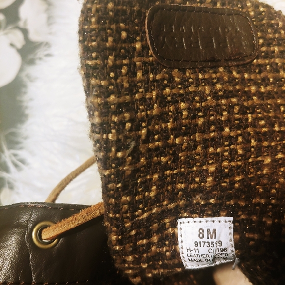 Sperry brown leather lace up tall boot sz 8 - Picture 14 of 16